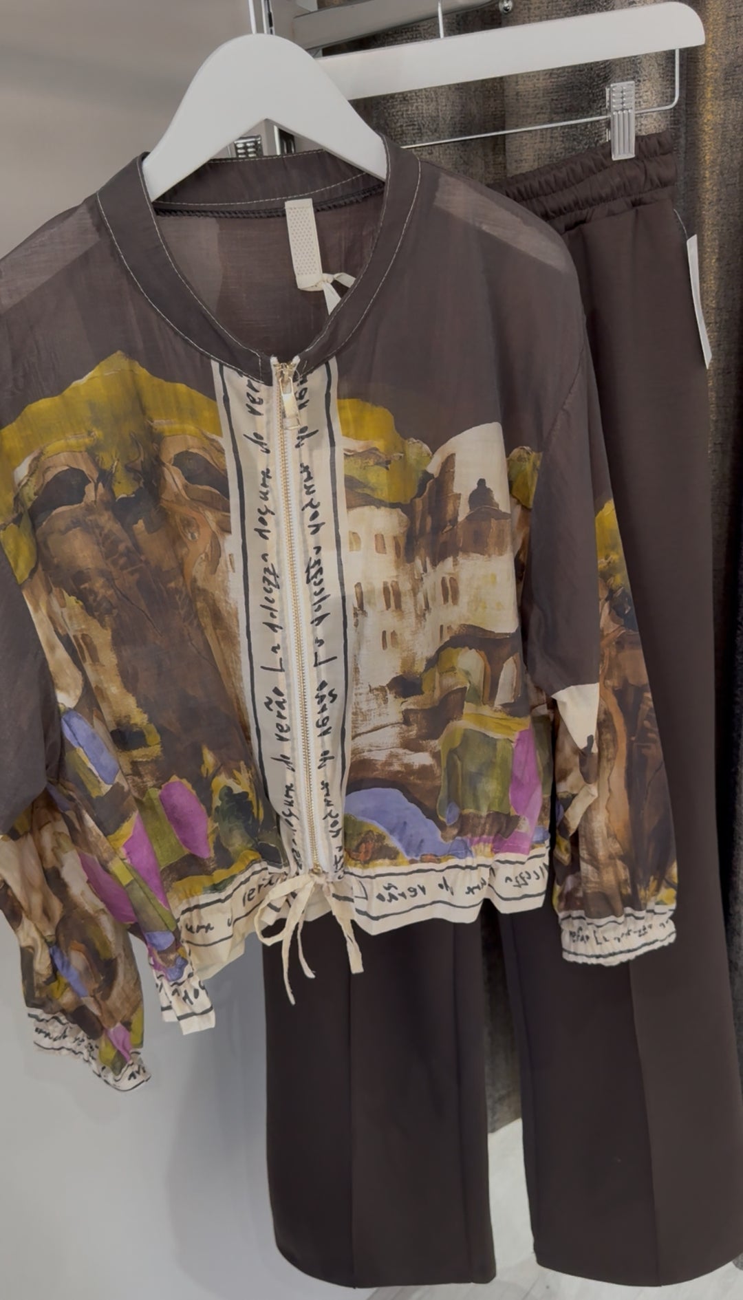 Landscape Jacket - Chocolate