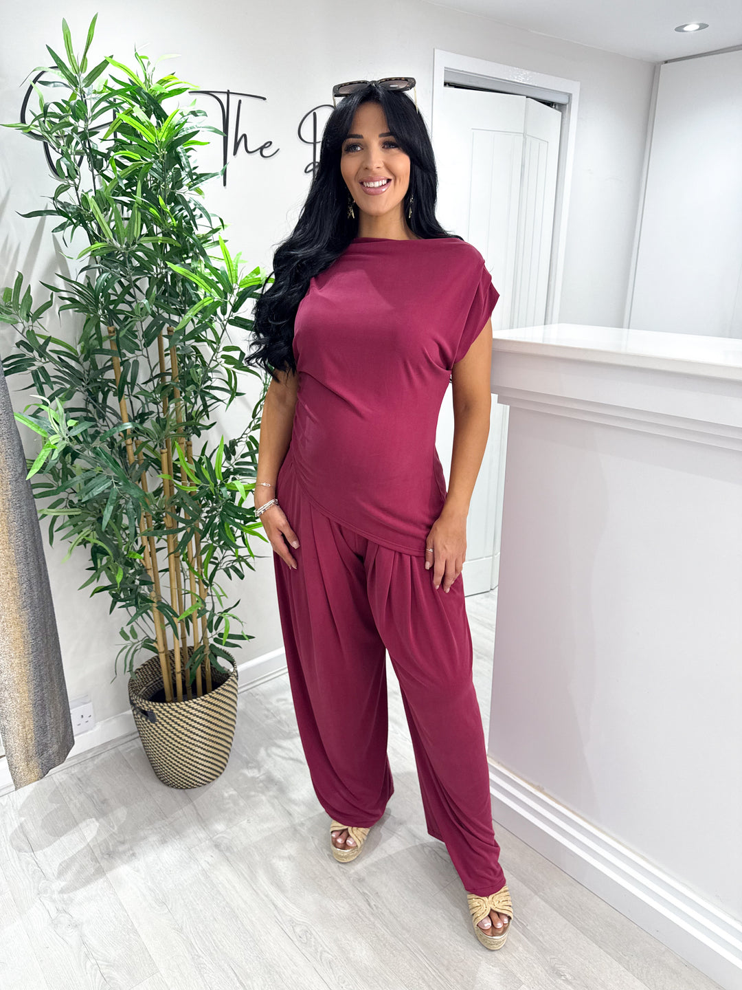 Joey 2 Piece - Wine
