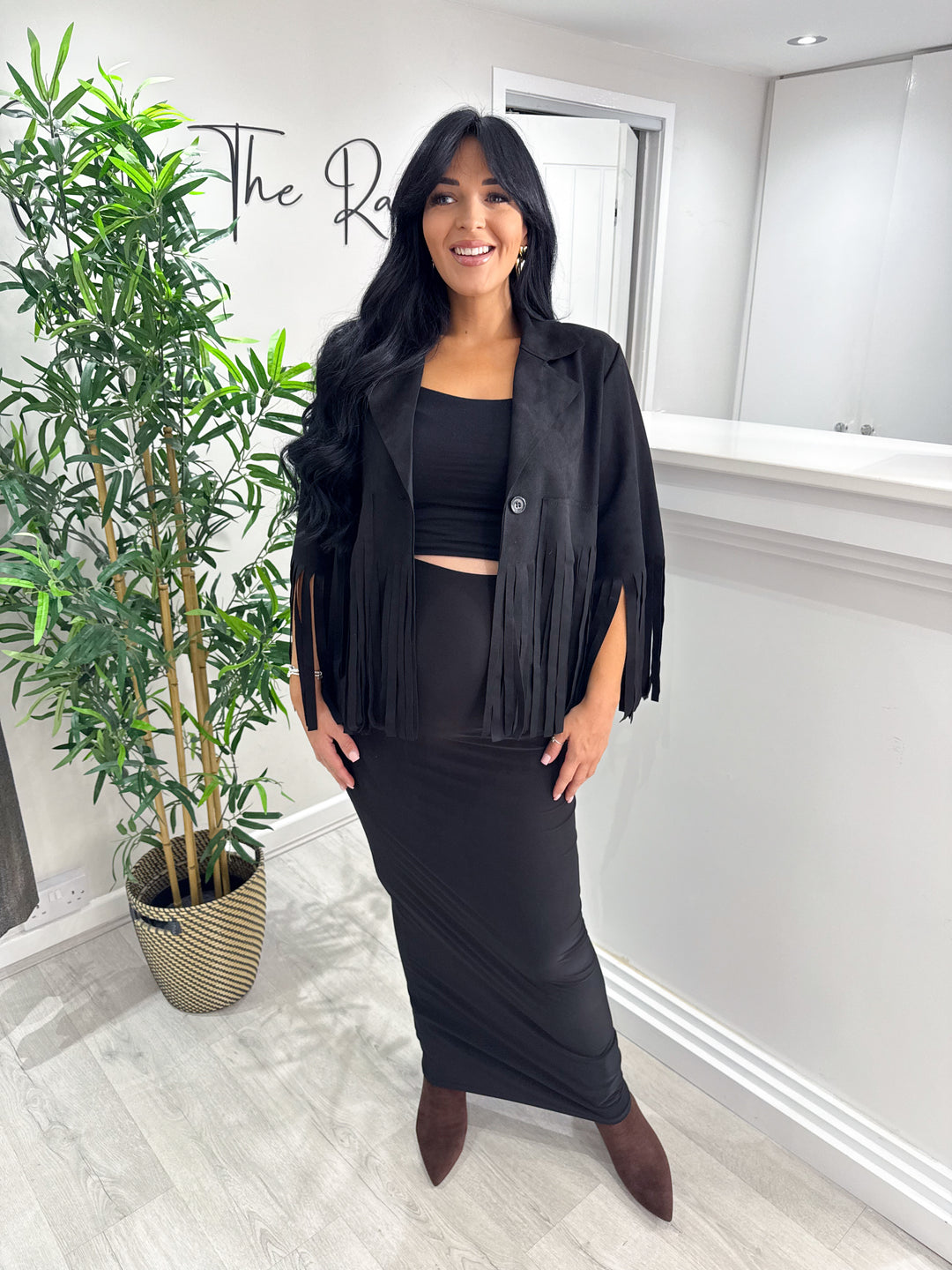 Tassel Jacket - Black