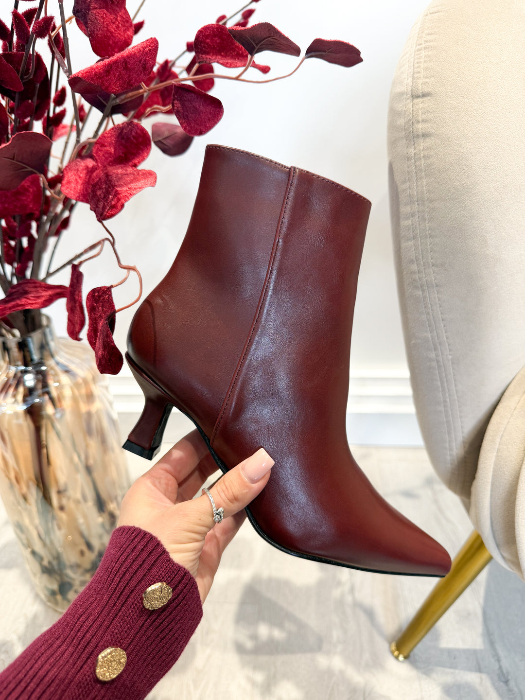 Chester Boots - Wine