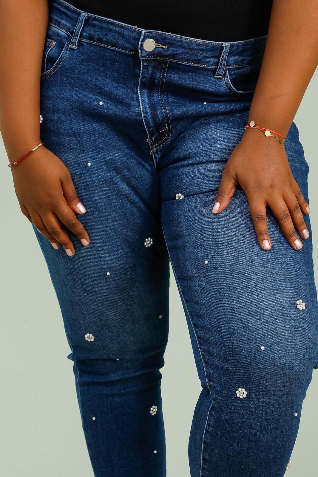 Pearl G Smack Mom Jeans