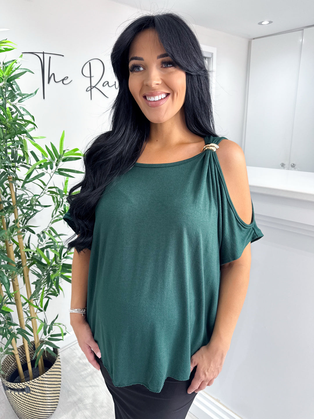 Apollo Top - Emerald Green