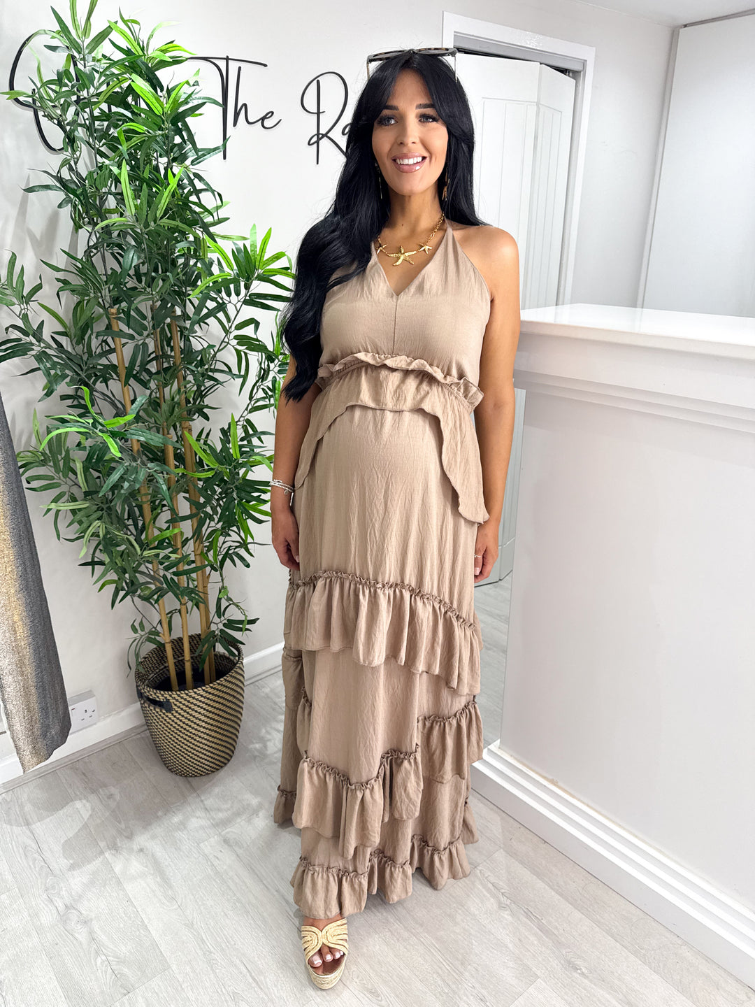 Callie Dress - Mocha