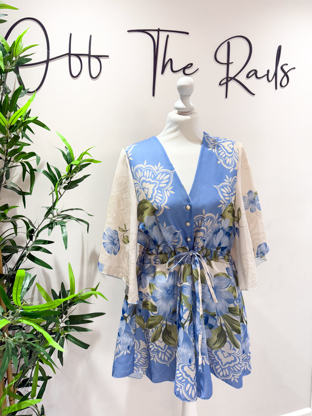 Skye Playsuit - Blue
