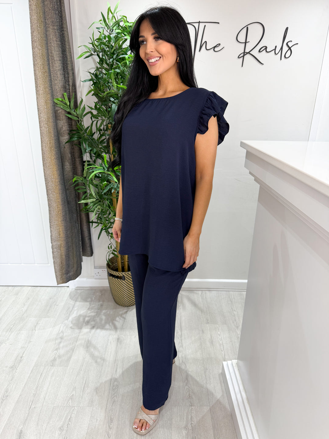 Elsie 2 Piece - Navy