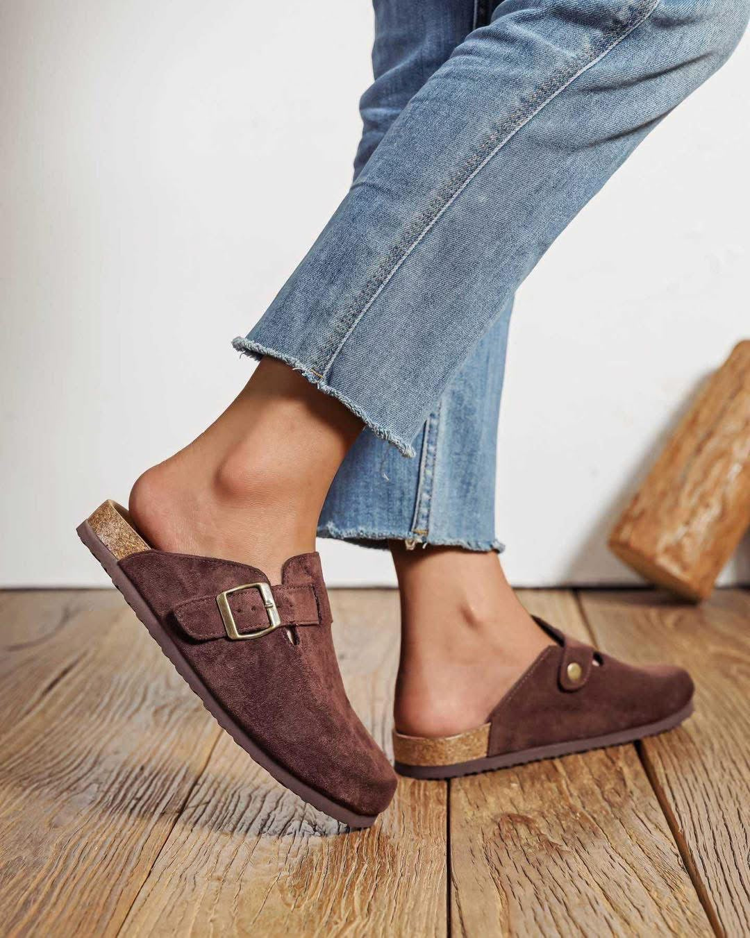 Chocolate Slip On Clog