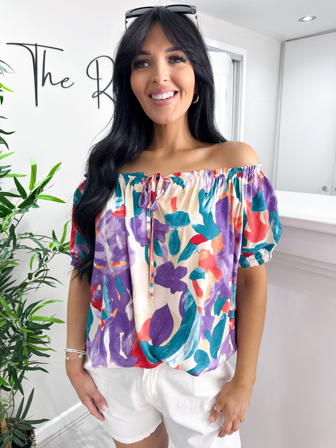 Sophia Top - Purple