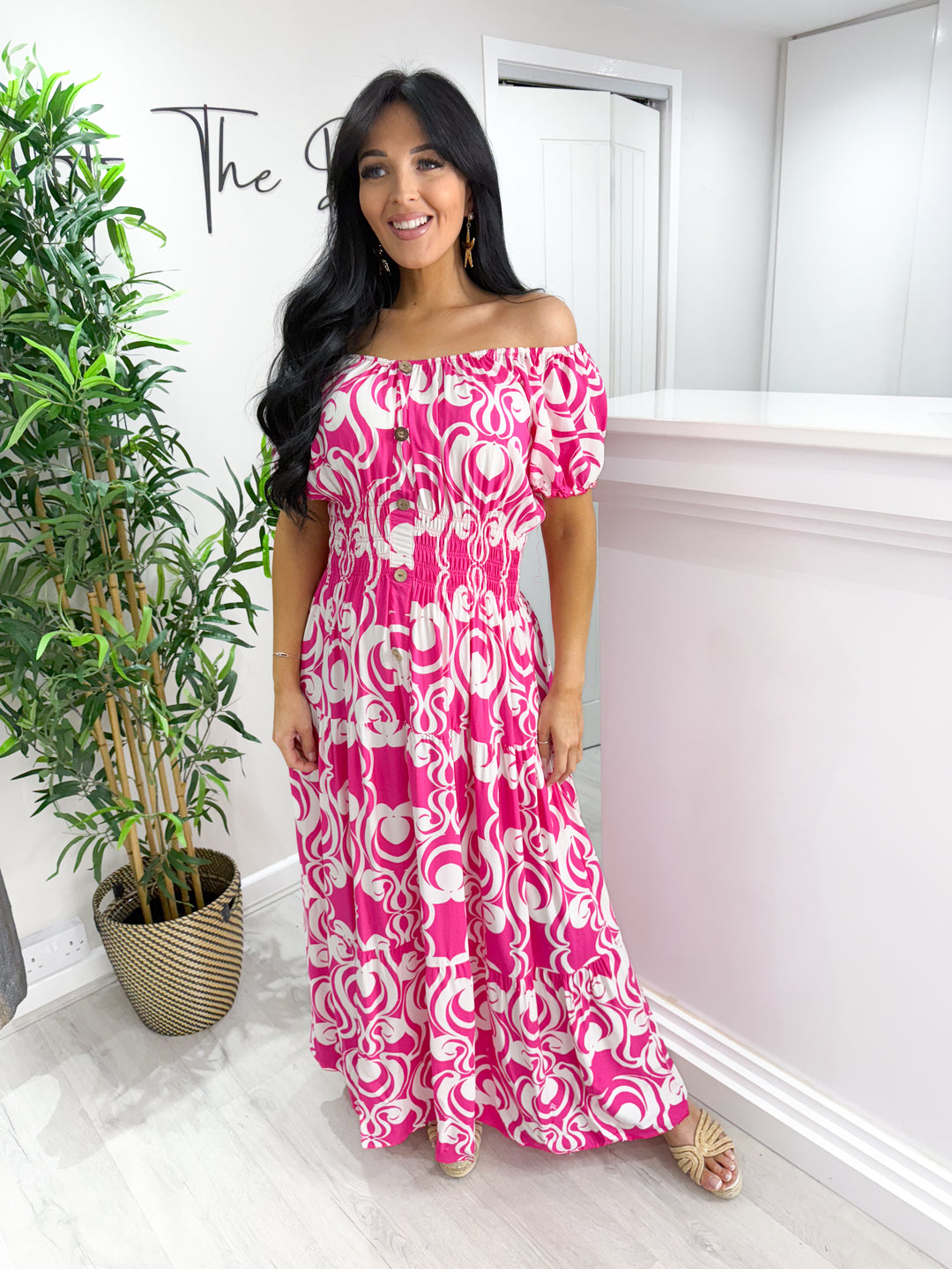 Molly Maxi Dress - Pink