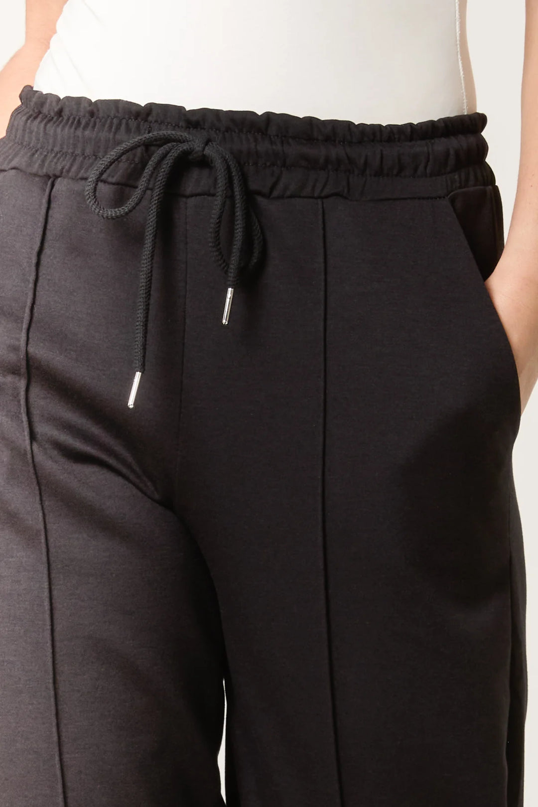 Barrel Leg Joggers - Black