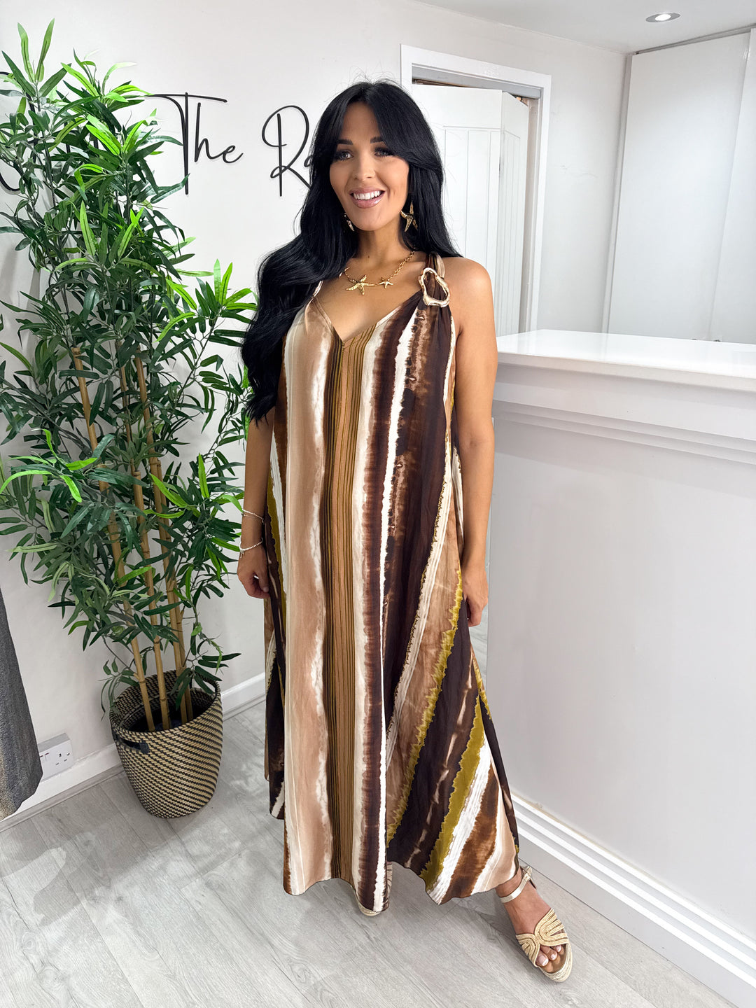 Joelle Dress - Chocolate
