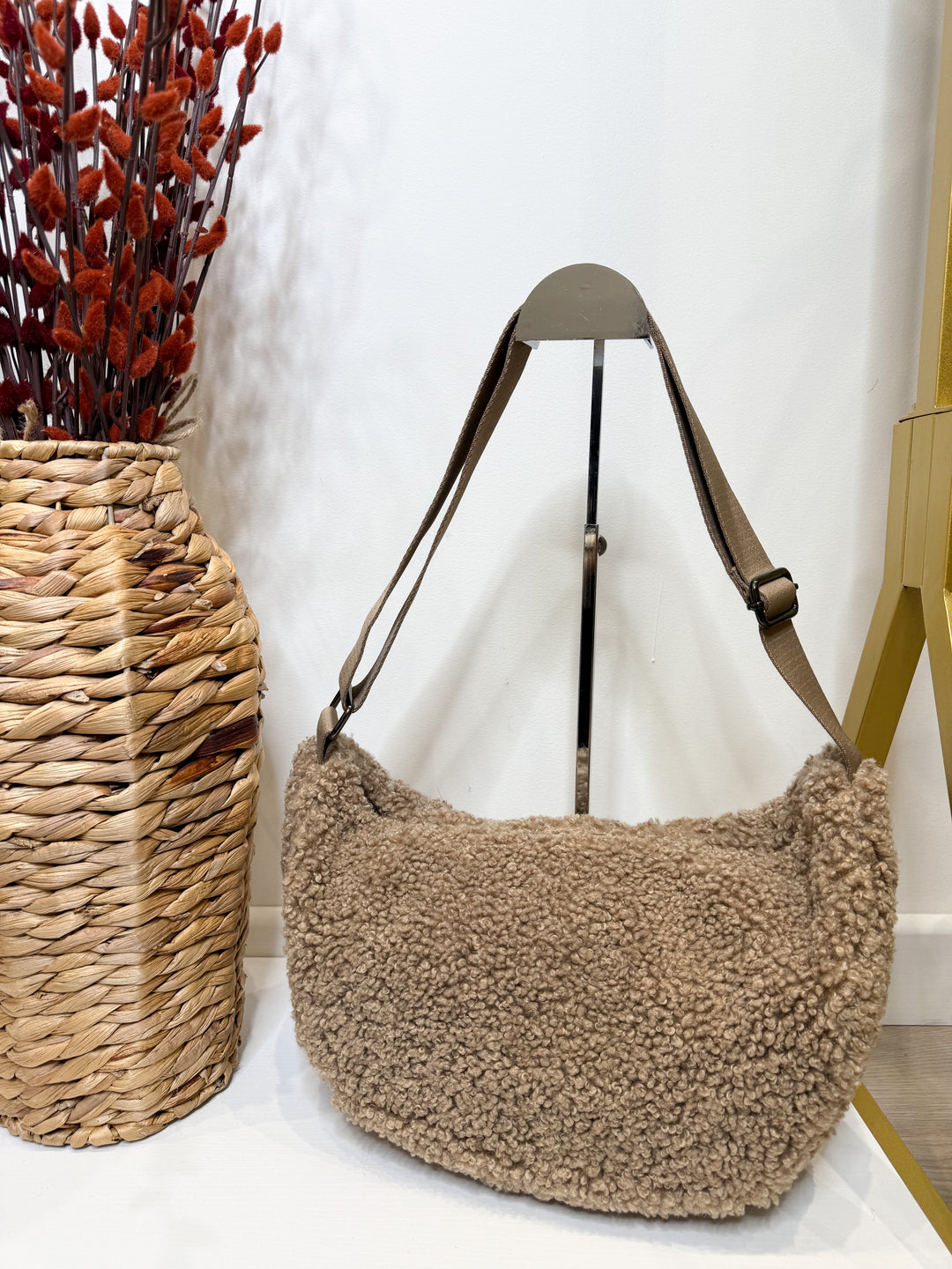 Borg Sling Bag - Camel