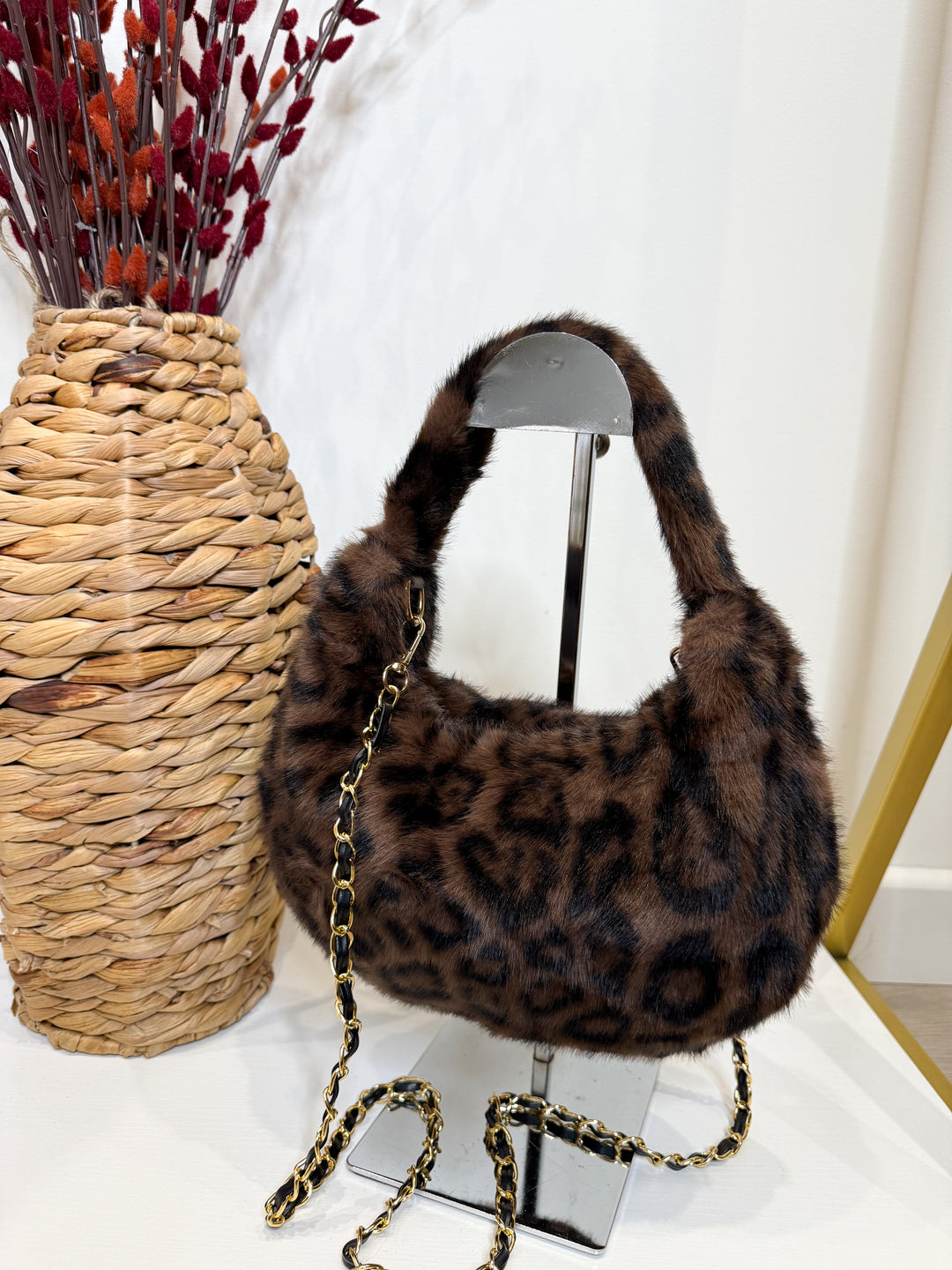 Mini Leopard Bag