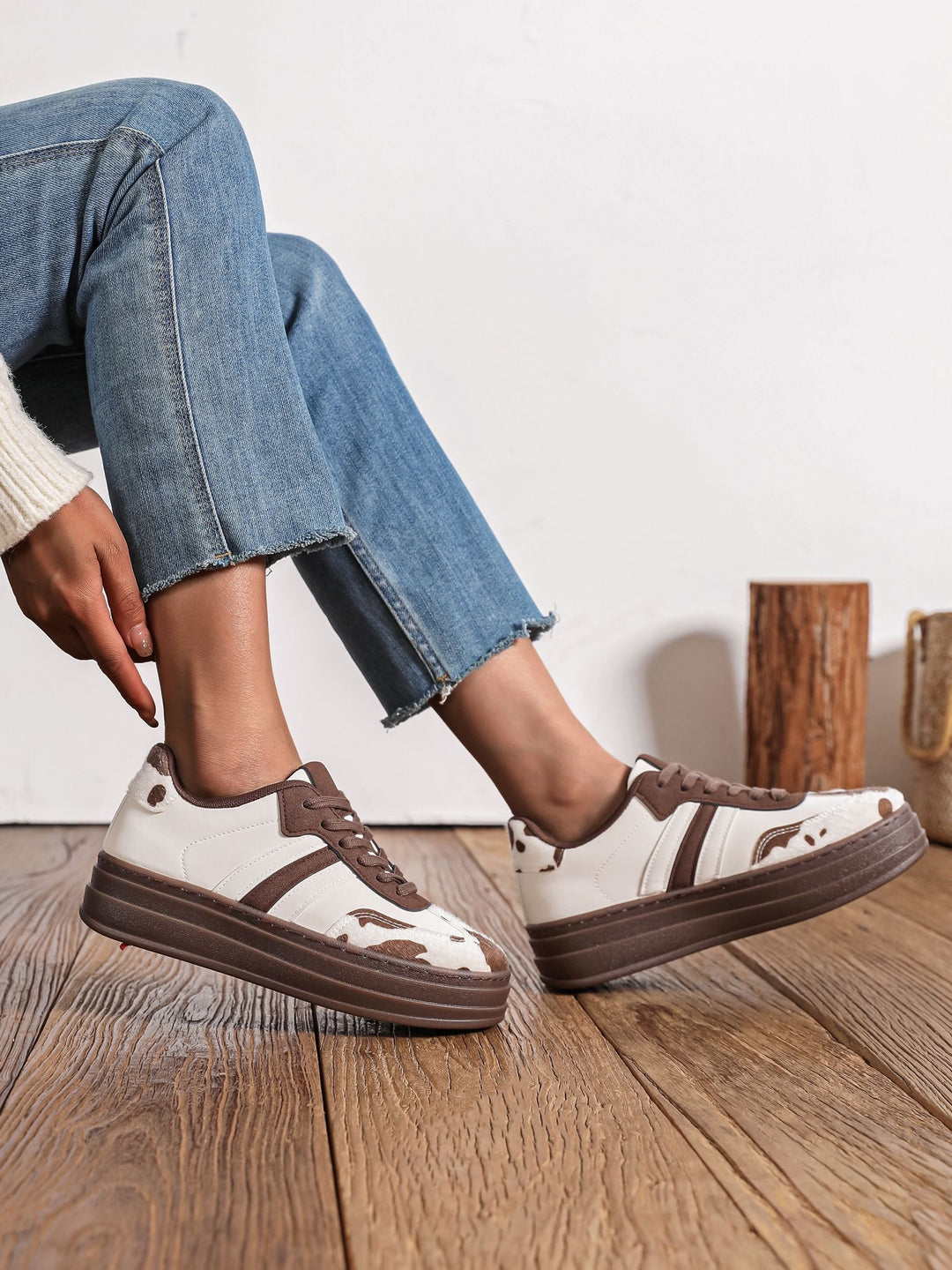 Maxine Trainer - Giraffe Print