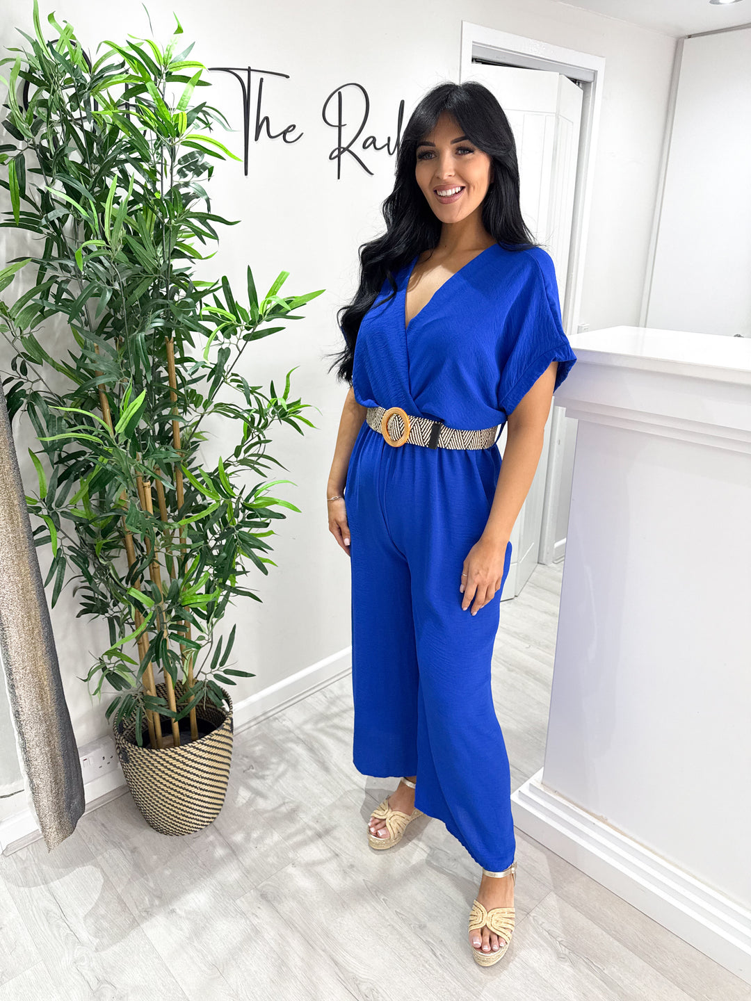 Anna Jumpsuit - Royal Blue