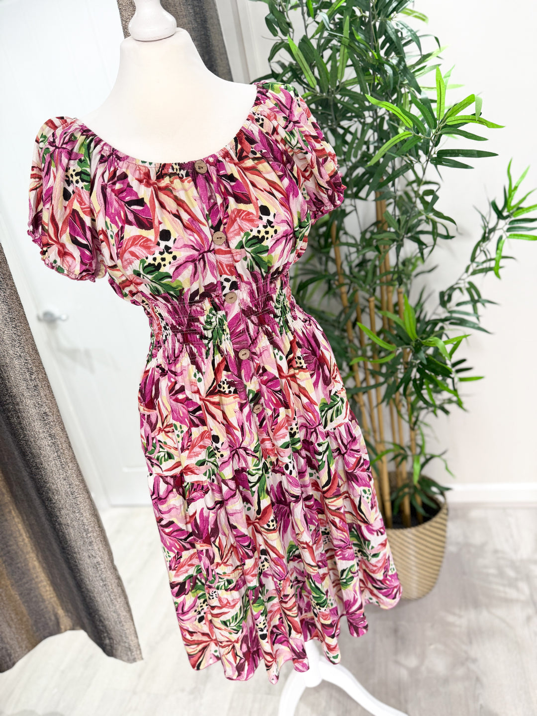 Fruit Midi Dress