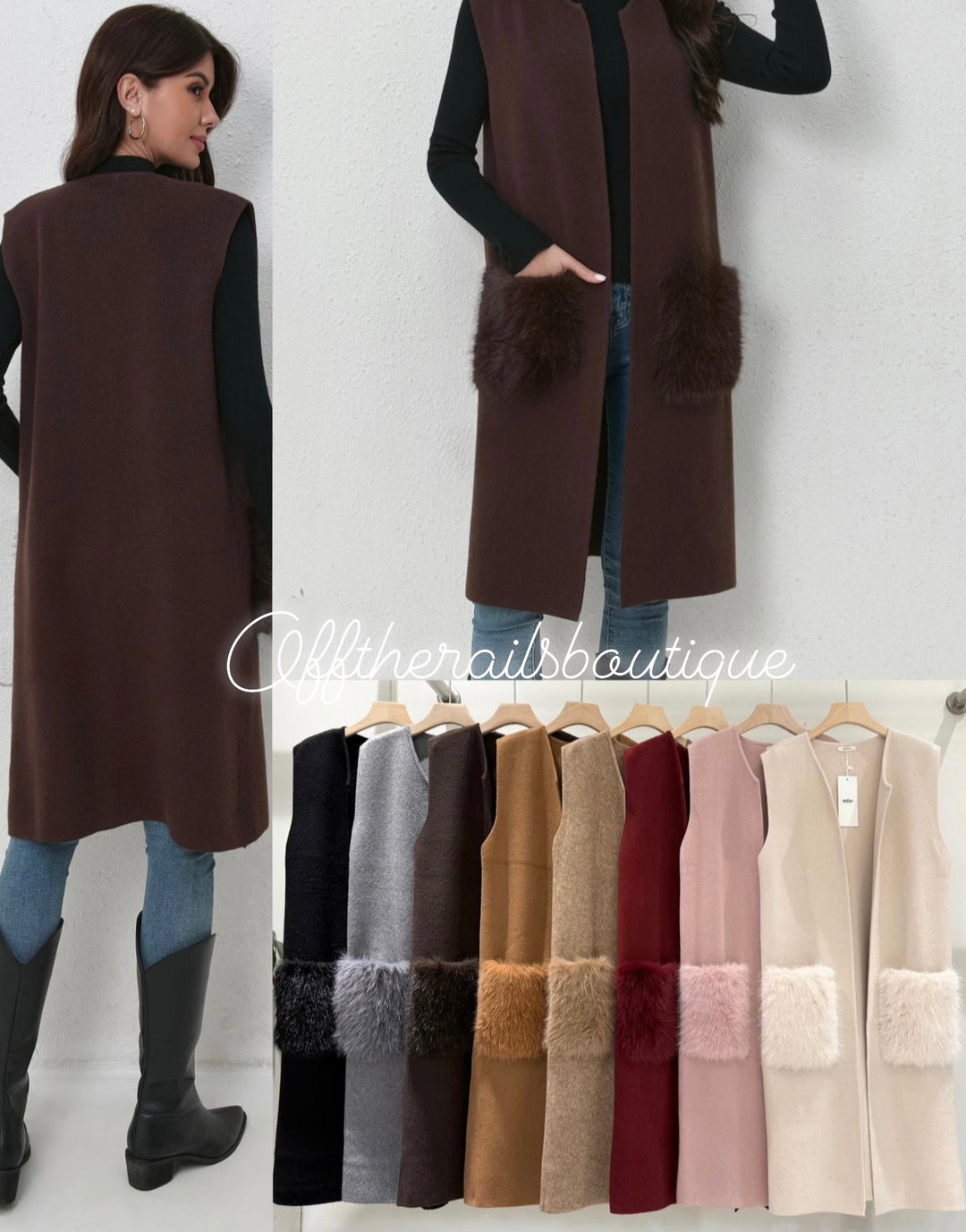 Faith Gilet - Beige