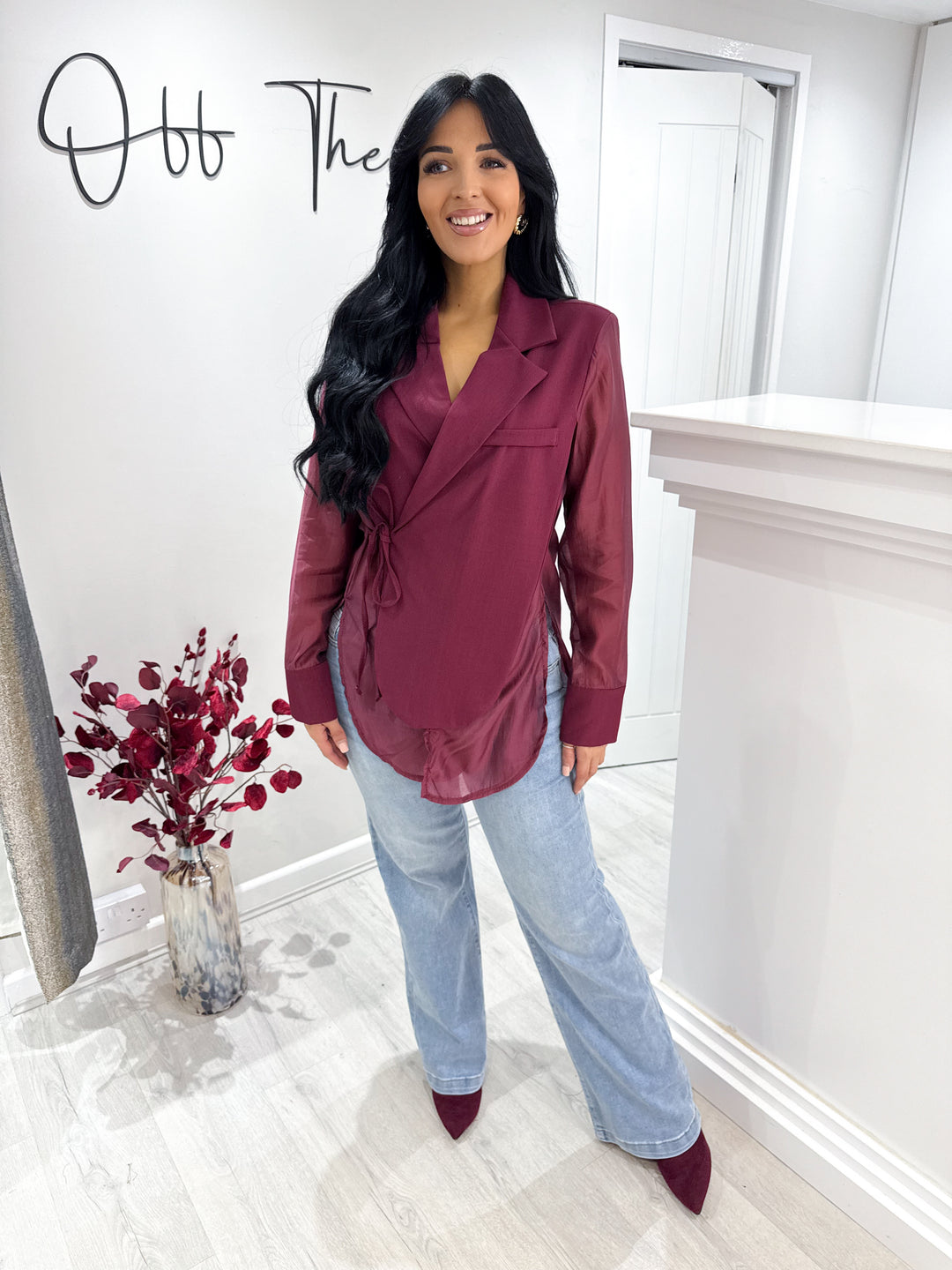 Carmen Blazer - Wine