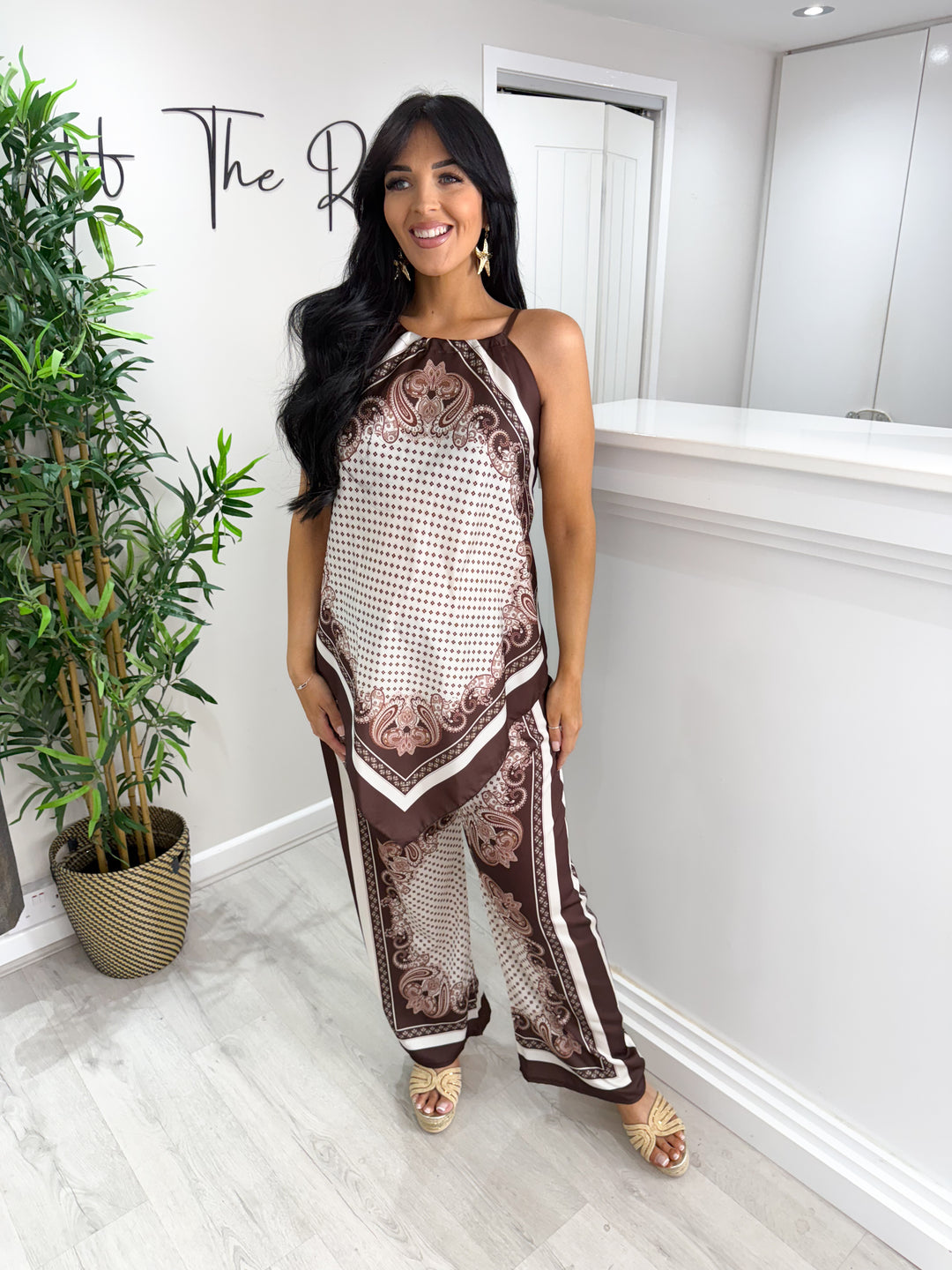 Jennifer 2 Piece - Chocolate