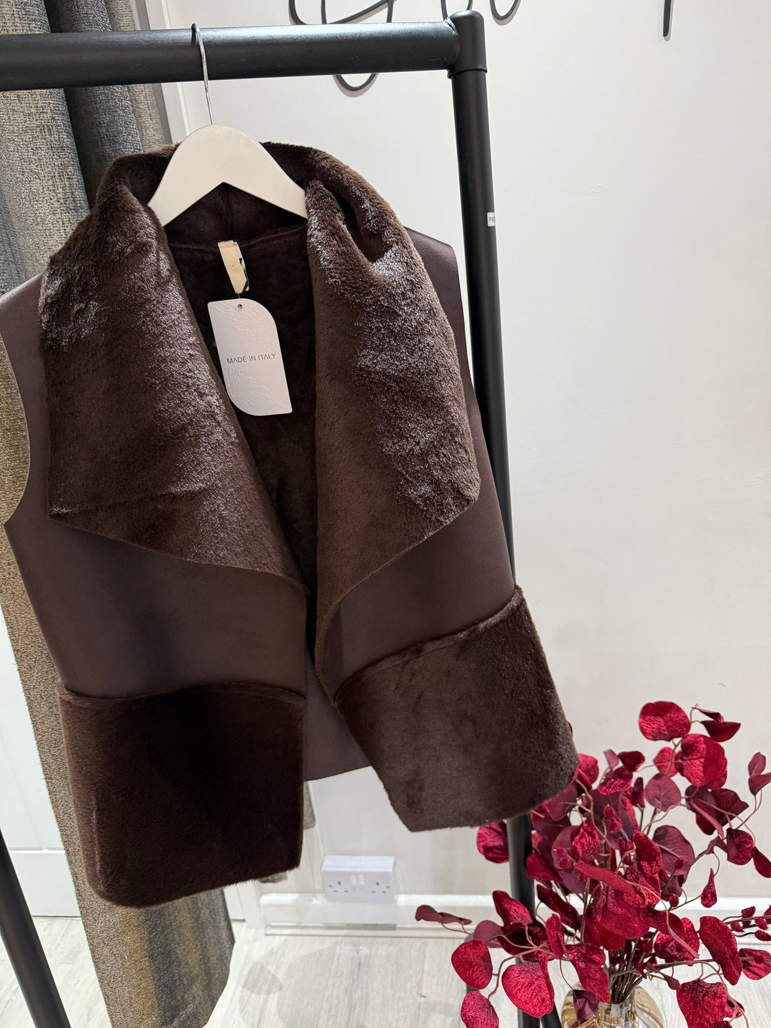 Shelby Gilet - Chocolate