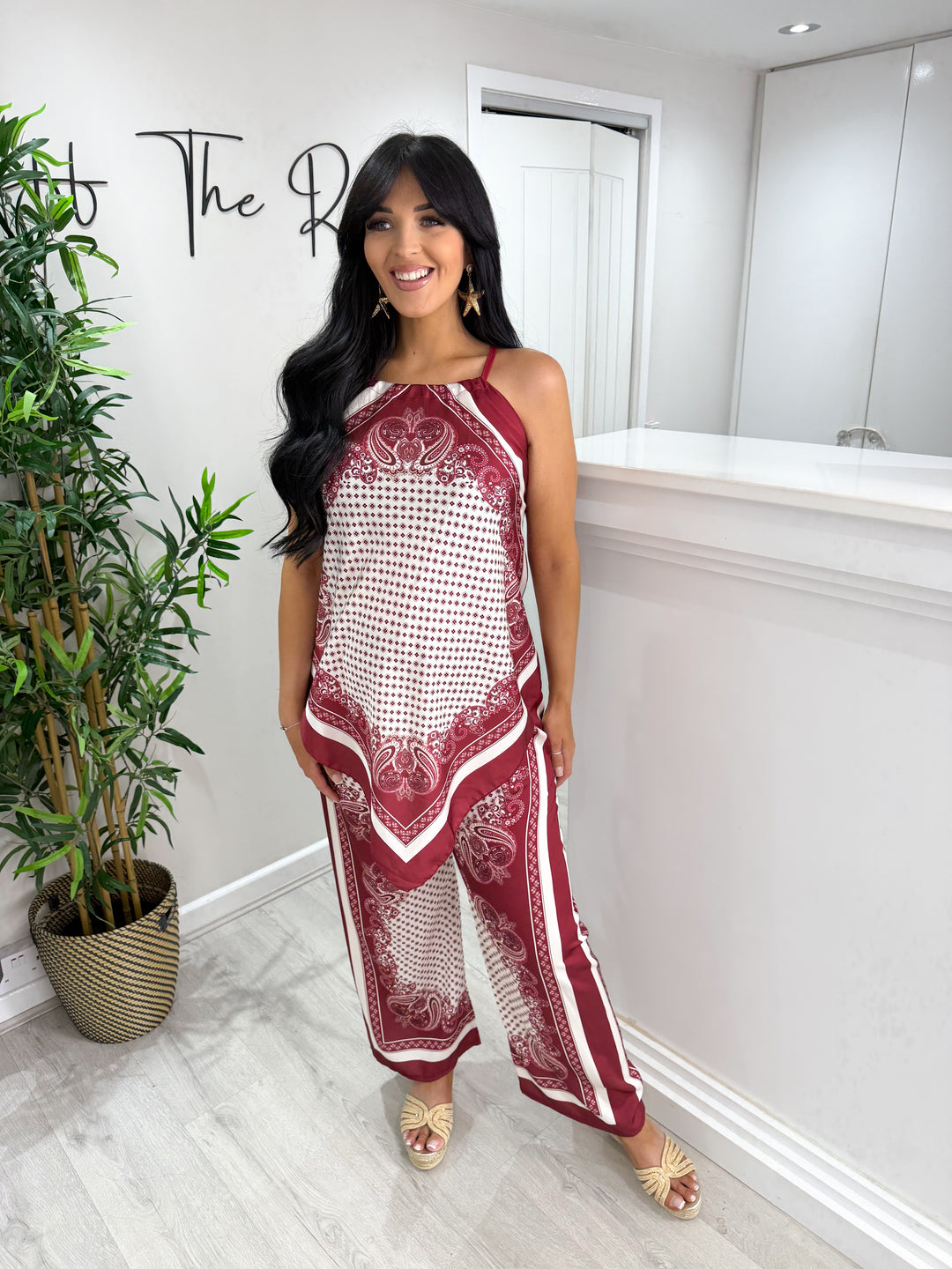 Jennifer 2 Piece - Red