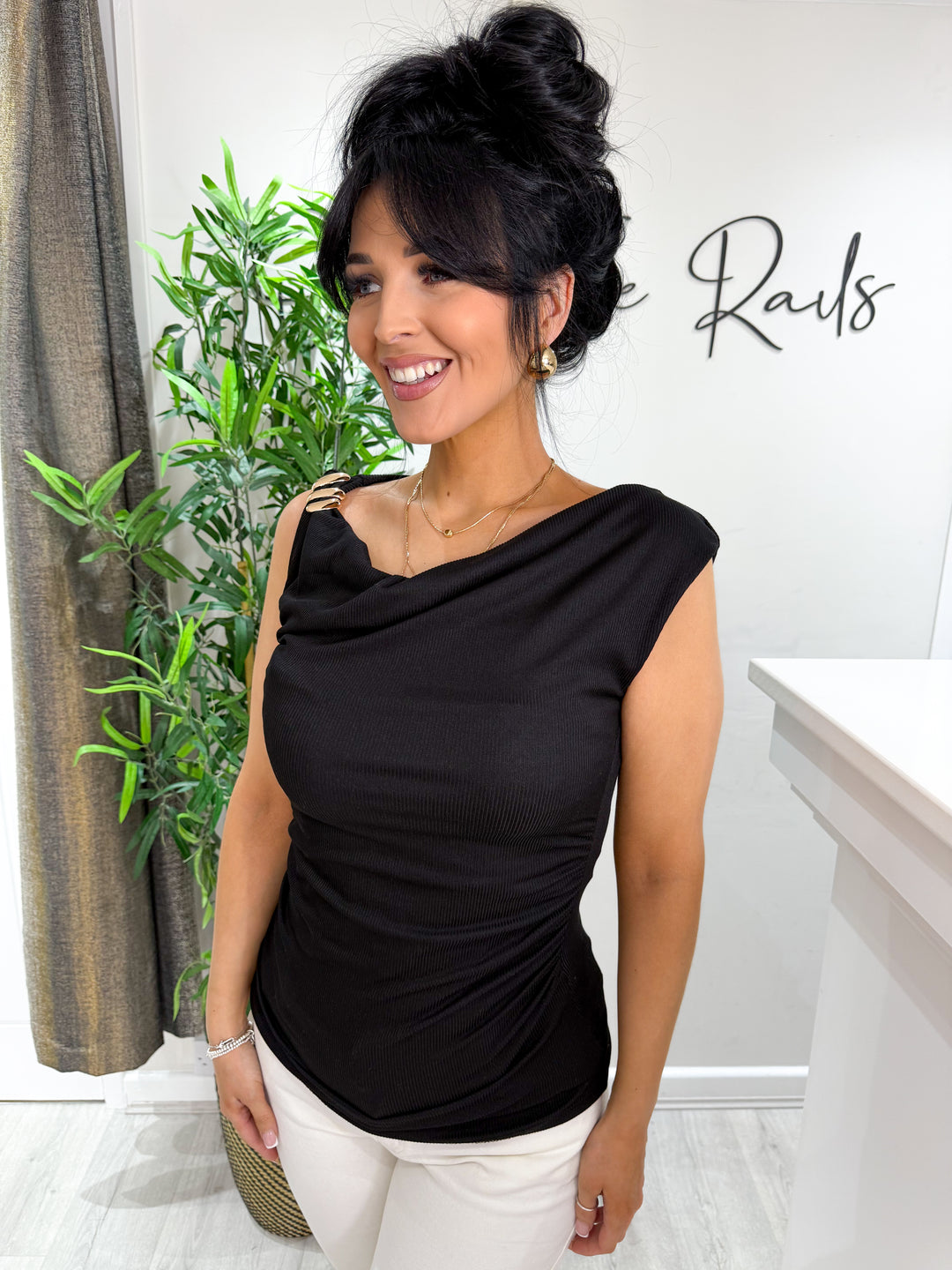 Stella Top - Black