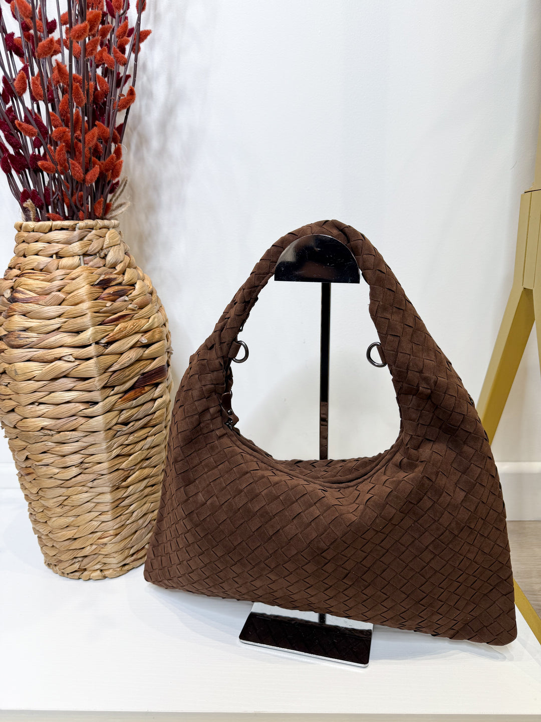 Paisley Bag - Chocolate