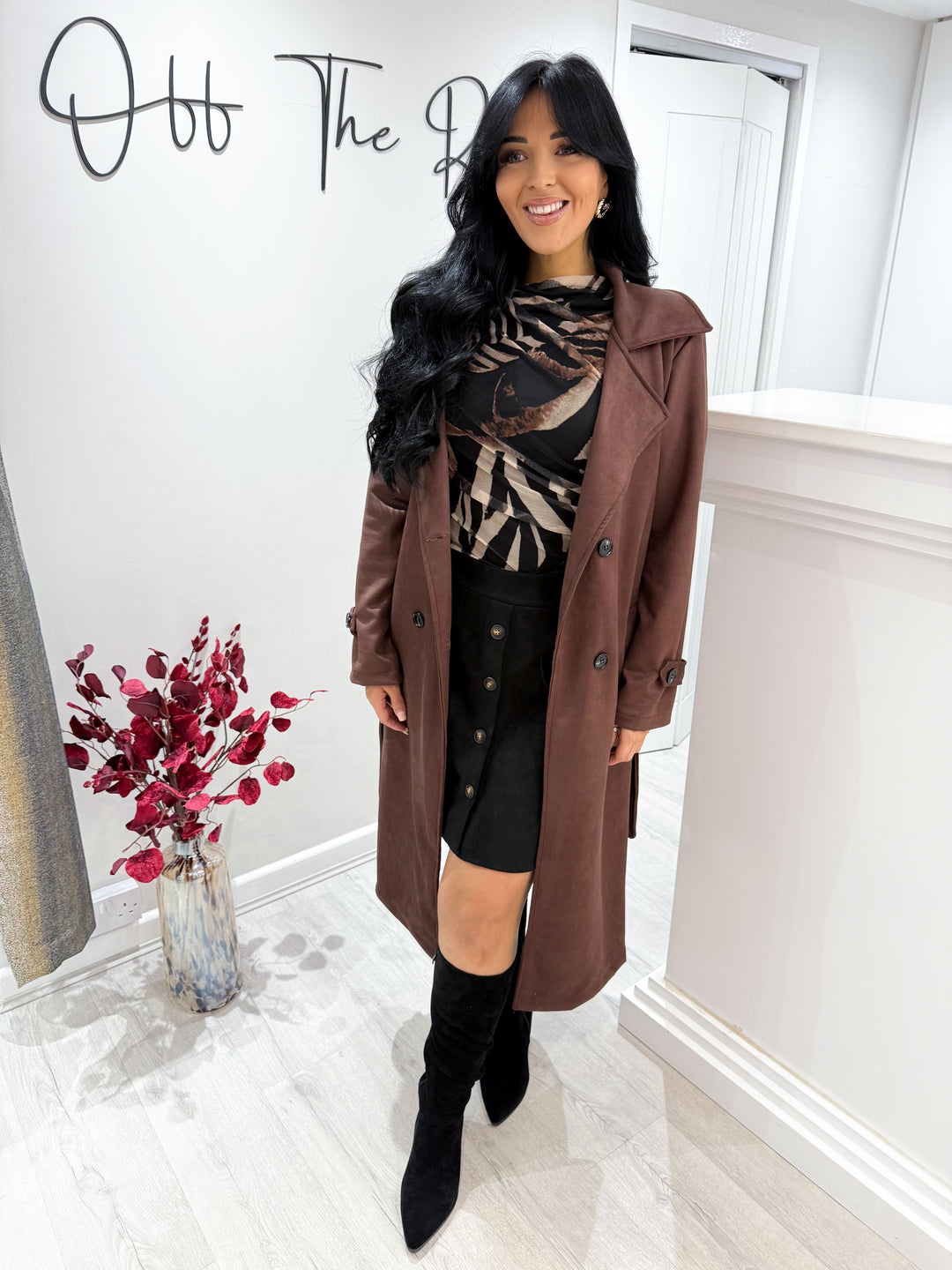 Keira Jacket - Chocolate