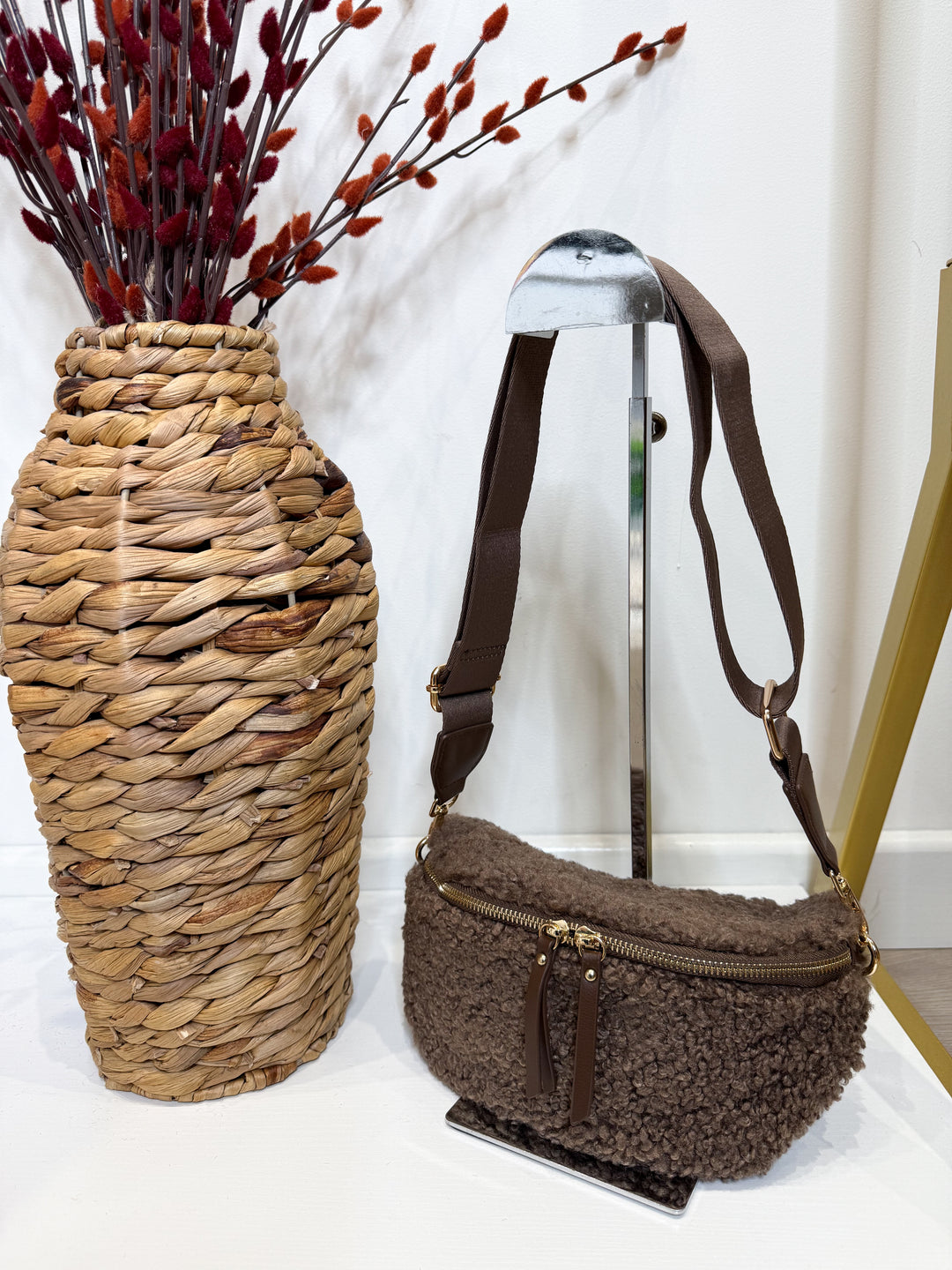 Small Borg Sling Bag - Chocolate