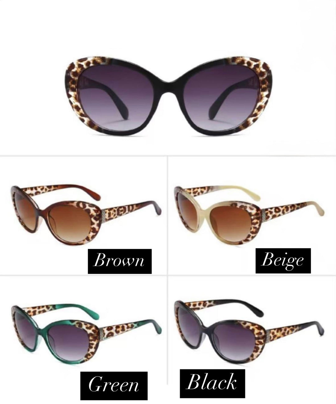 Leopard Sunglasses