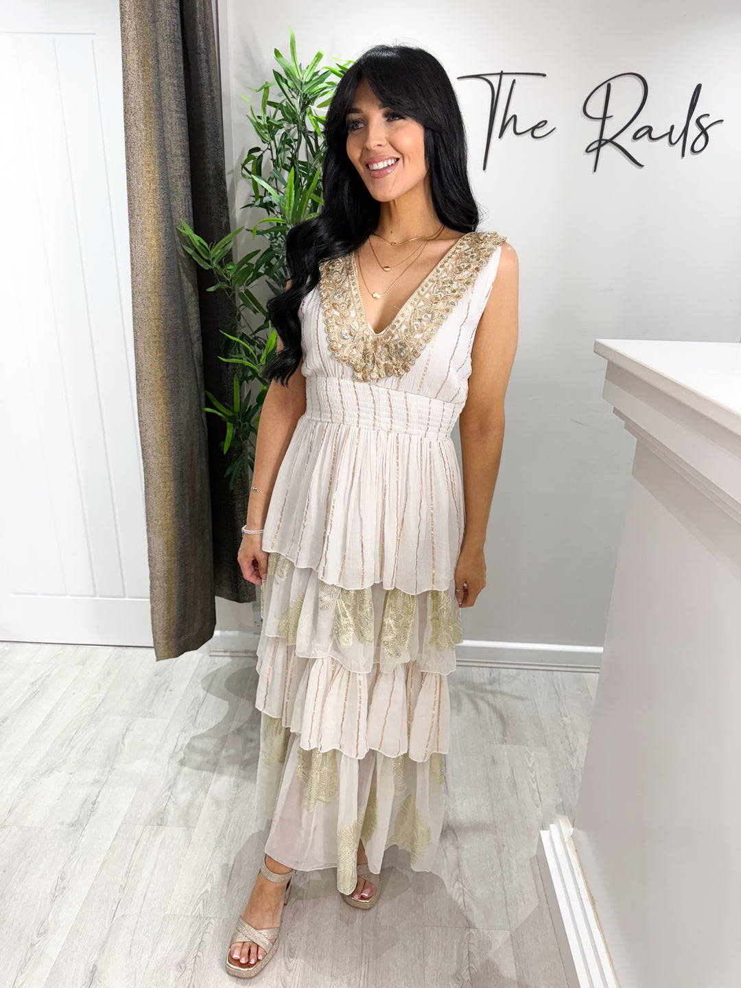 Lucinda Dress - White