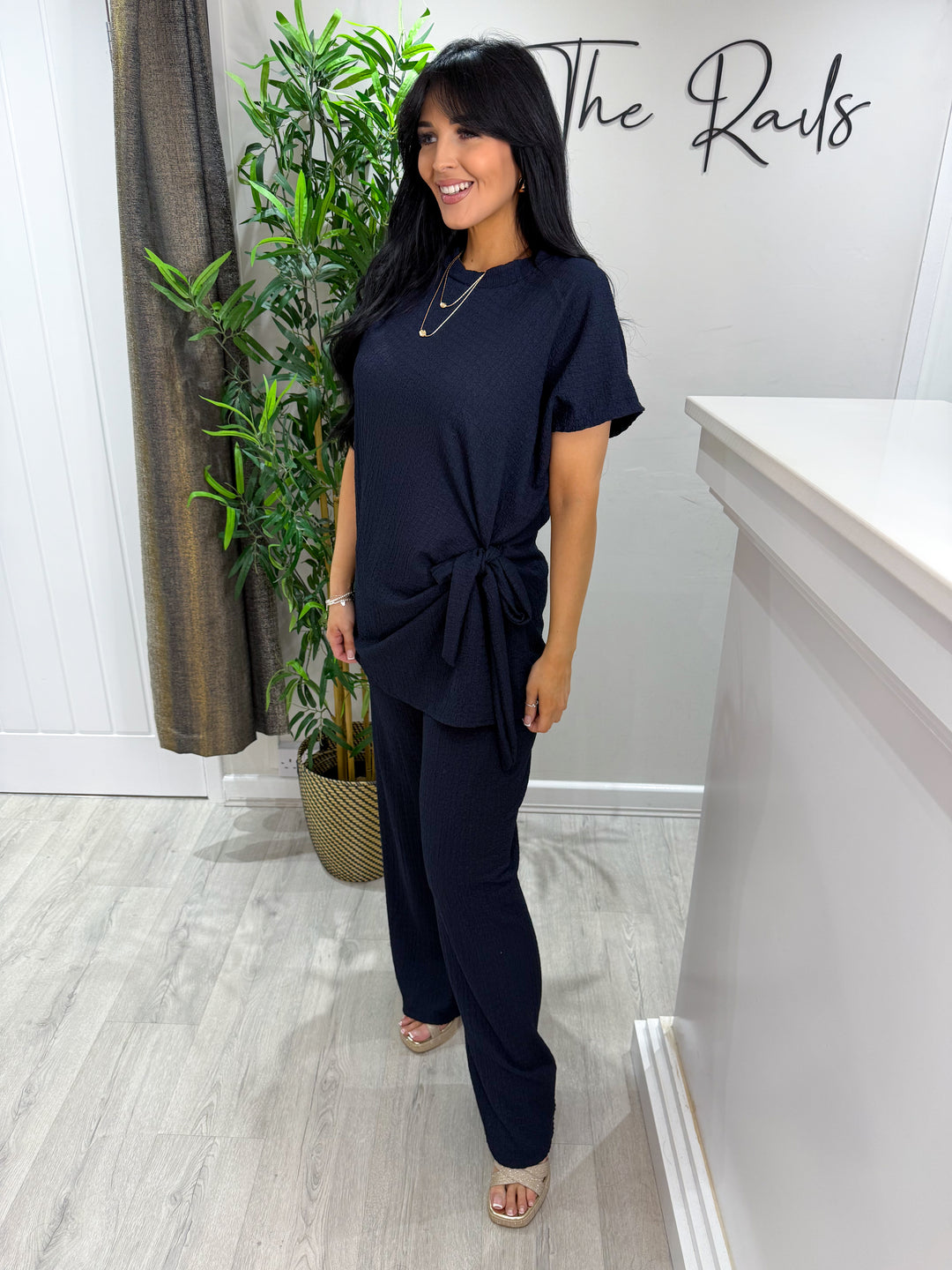Soren 2 Piece Set - Navy