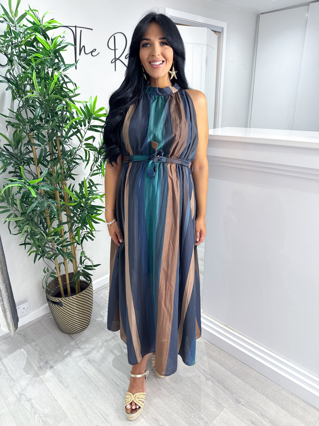 Whitney Dress - Teal
