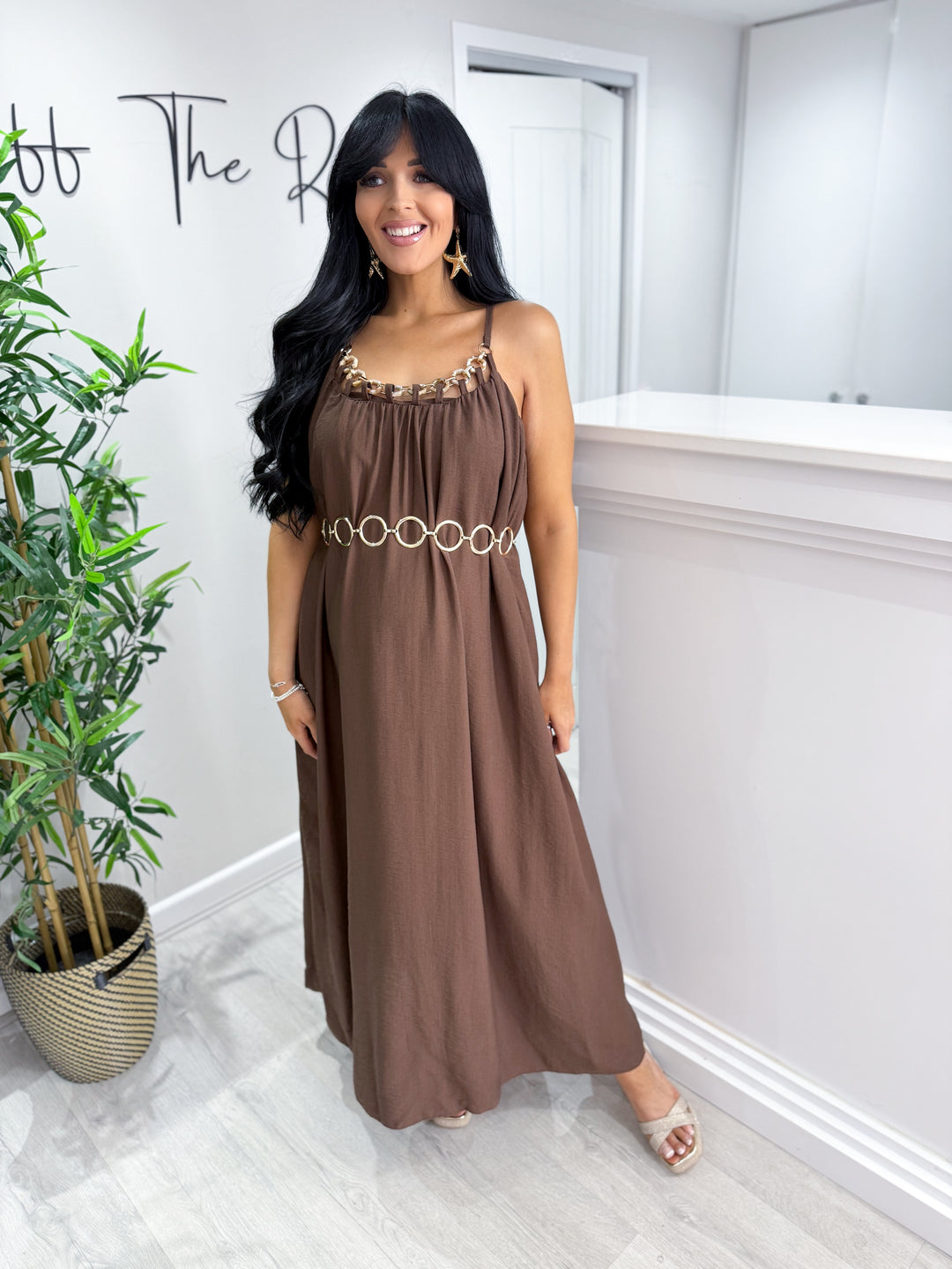 Lisa Dress - Chocolate