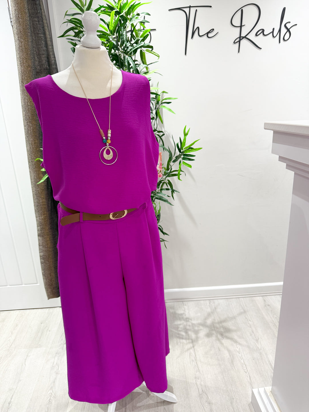 Elias 2 Piece - Magenta