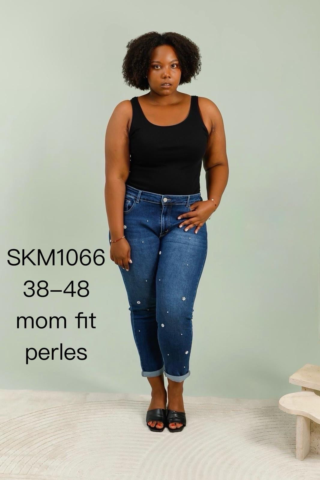 Pearl G Smack Mom Jeans