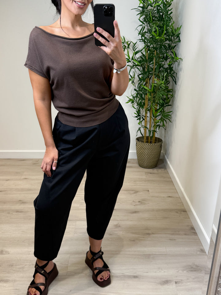 Lightweight Top - Chocolate