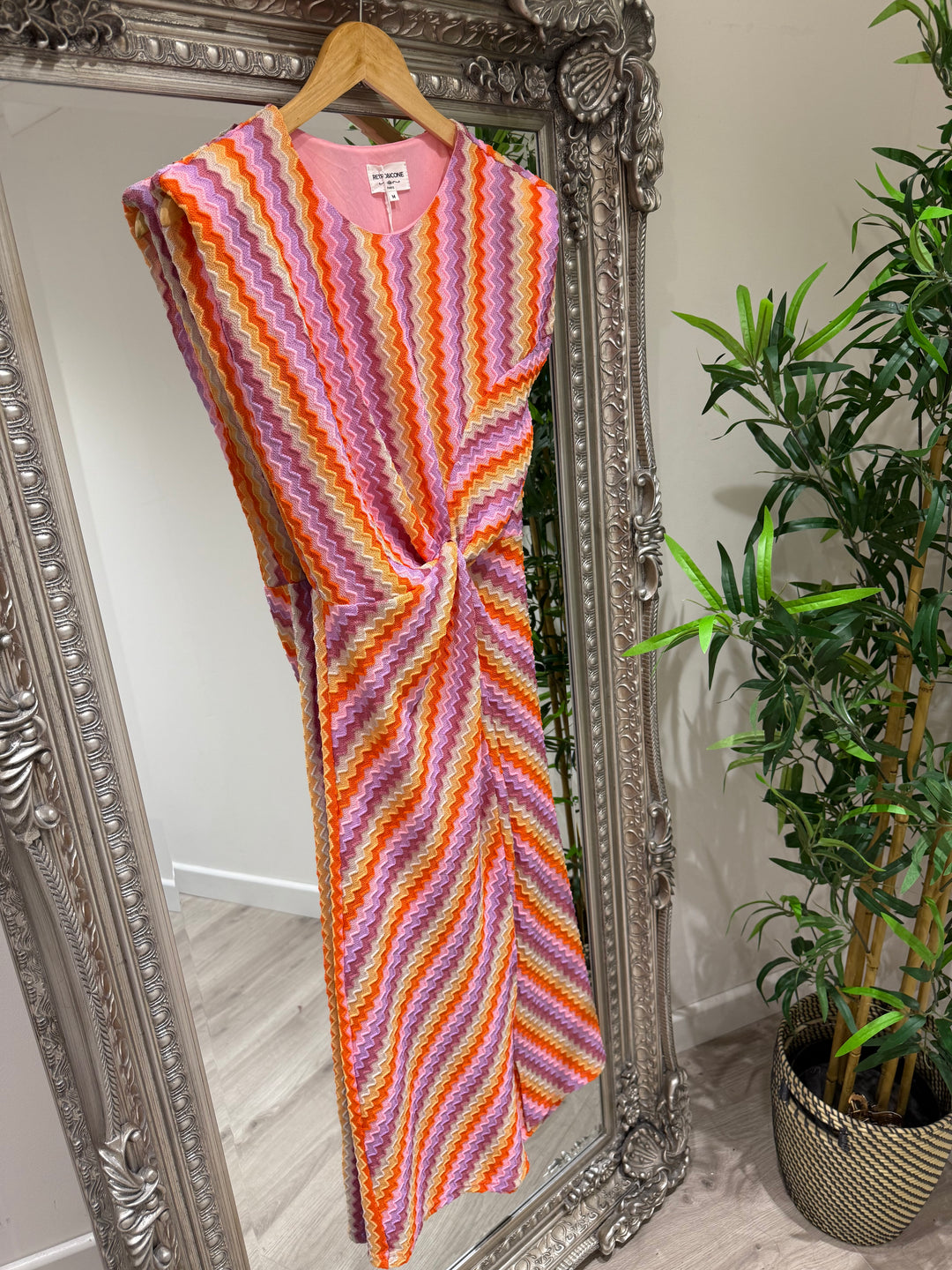 Multicolour Twist Dress