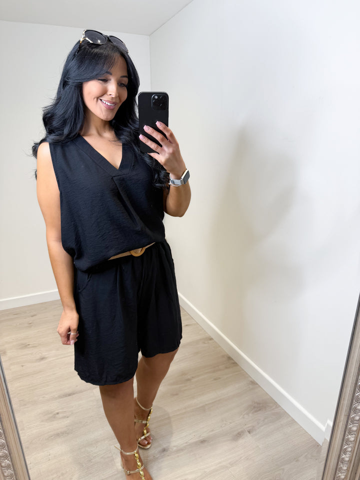 Erica 2 Piece Set - Black