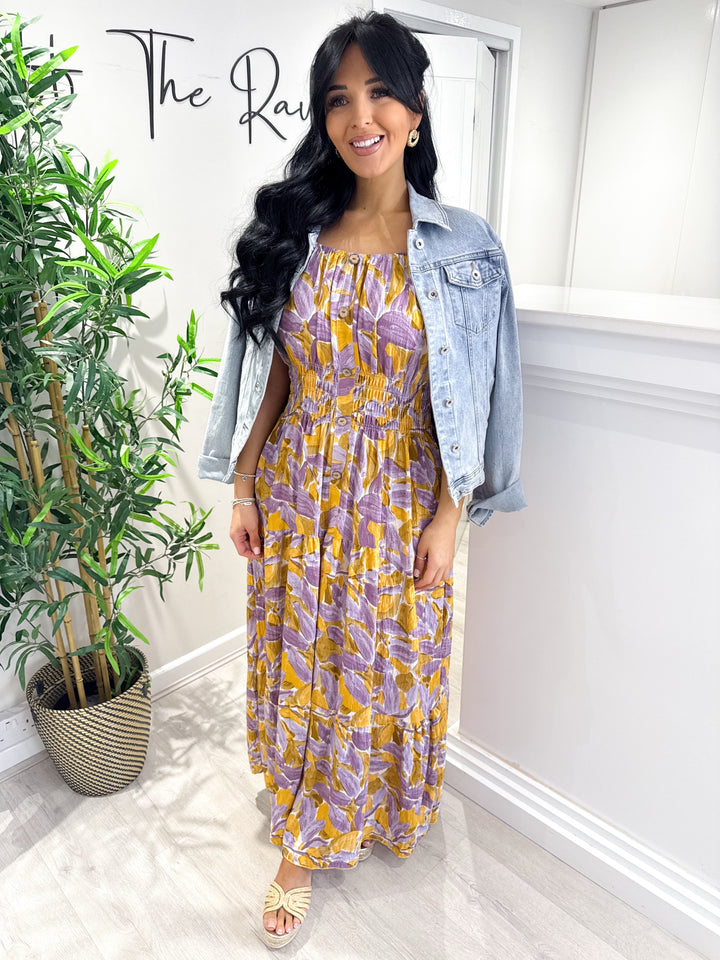 Melanie Maxi Dress - Purple