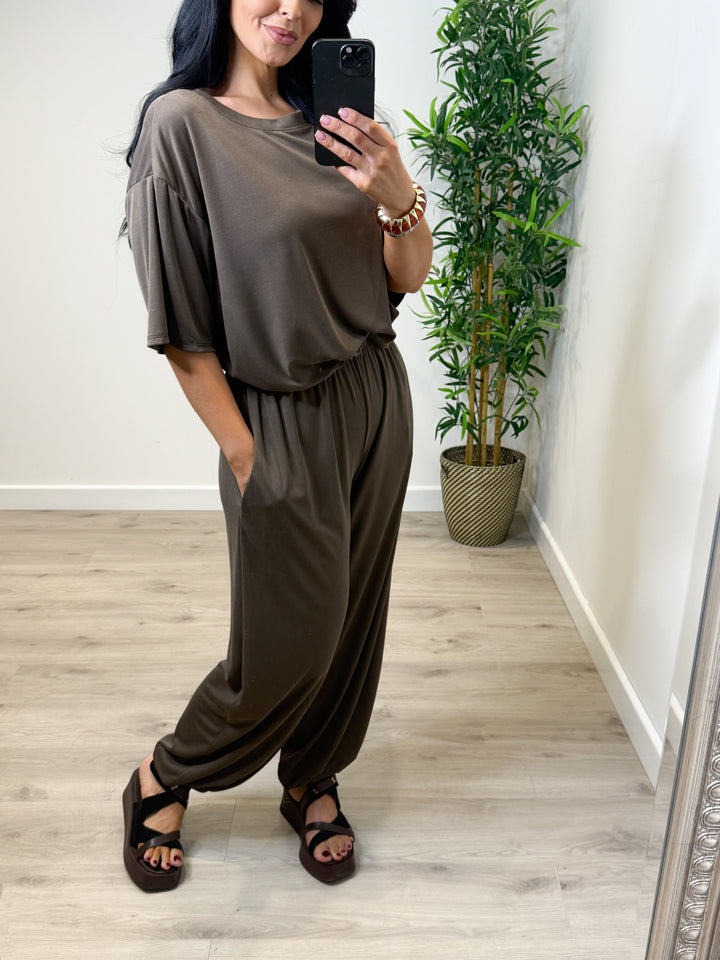 Camden 2 Piece Set - Chocolate