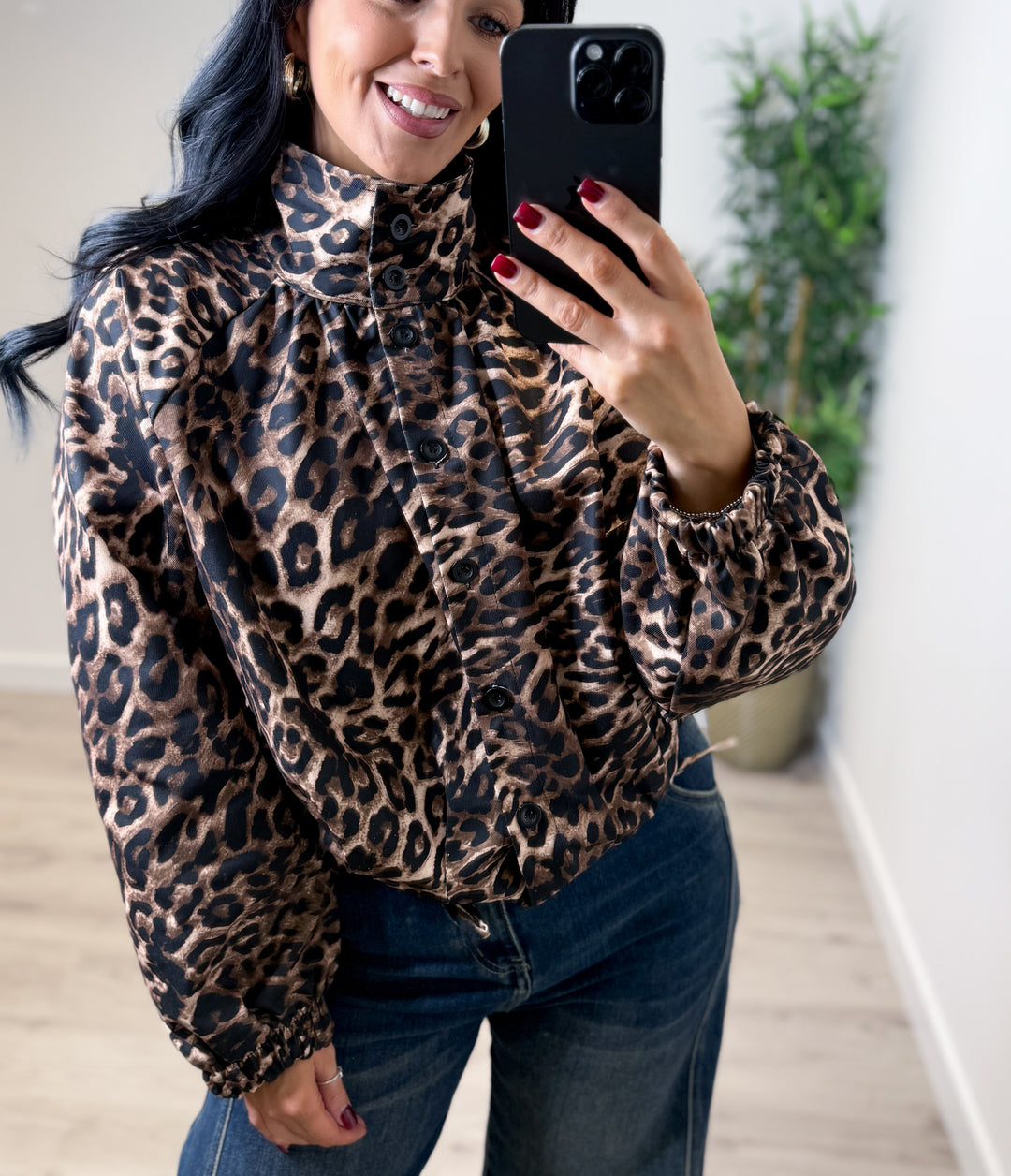 Beth Leopard Jacket