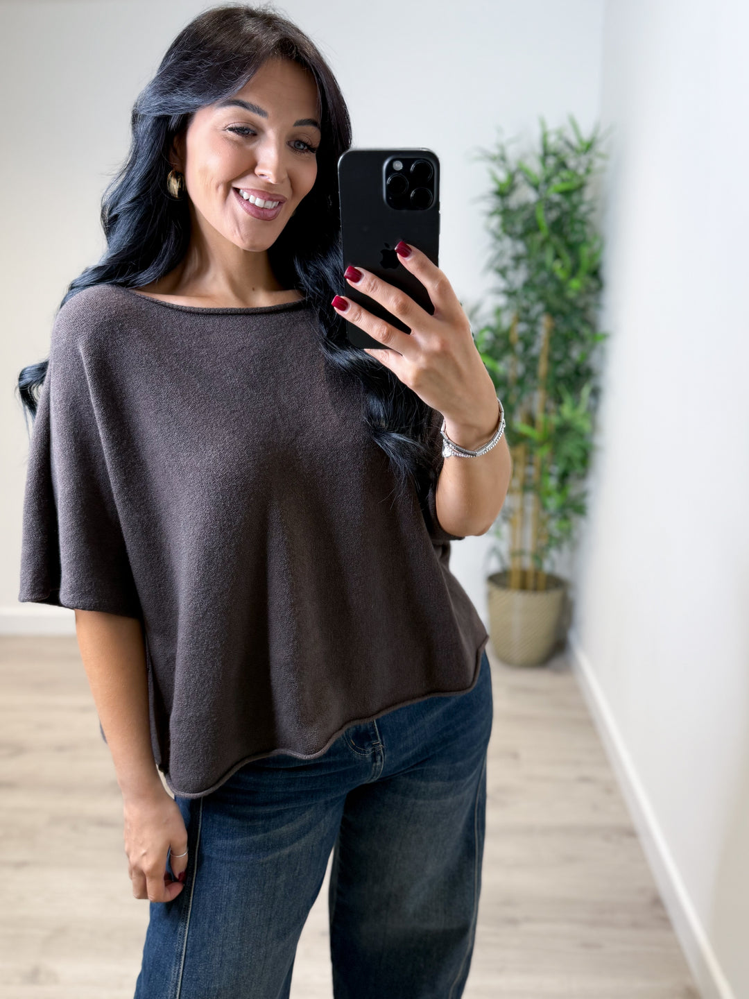 Connie Soft Knit - Chocolate
