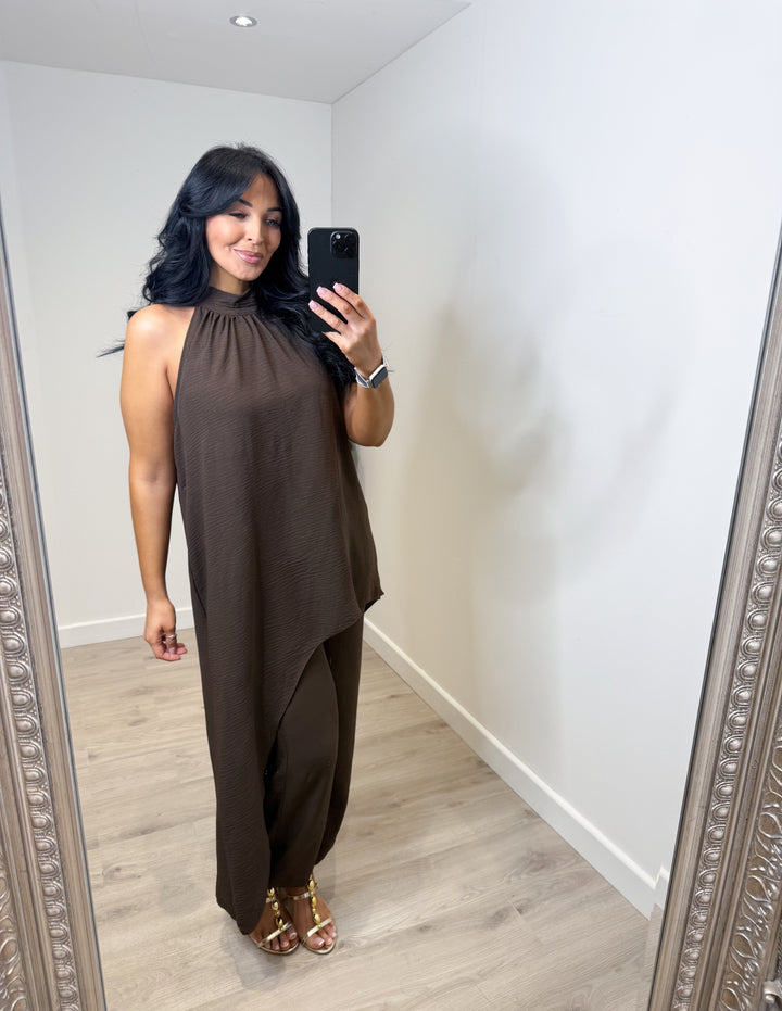 Neville 2 Piece - Chocolate