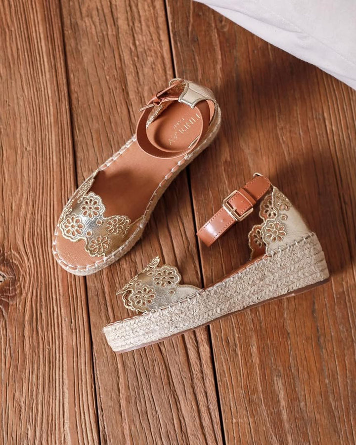 Thea Sandals - Gold
