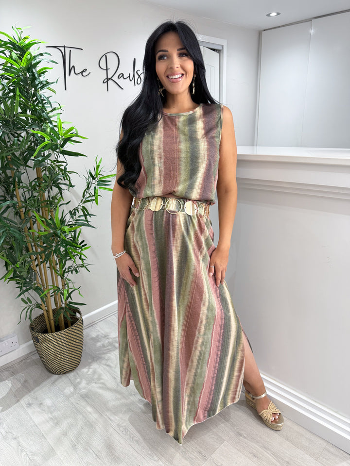 Mel 2 Piece - Khaki Green