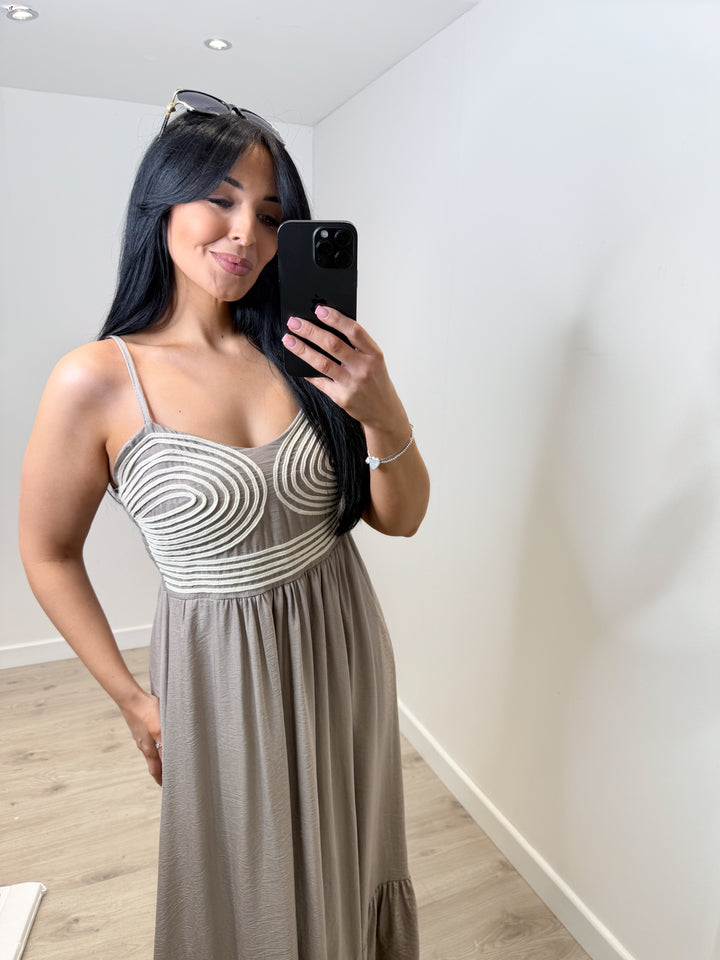 Paloma Dress - Mocha