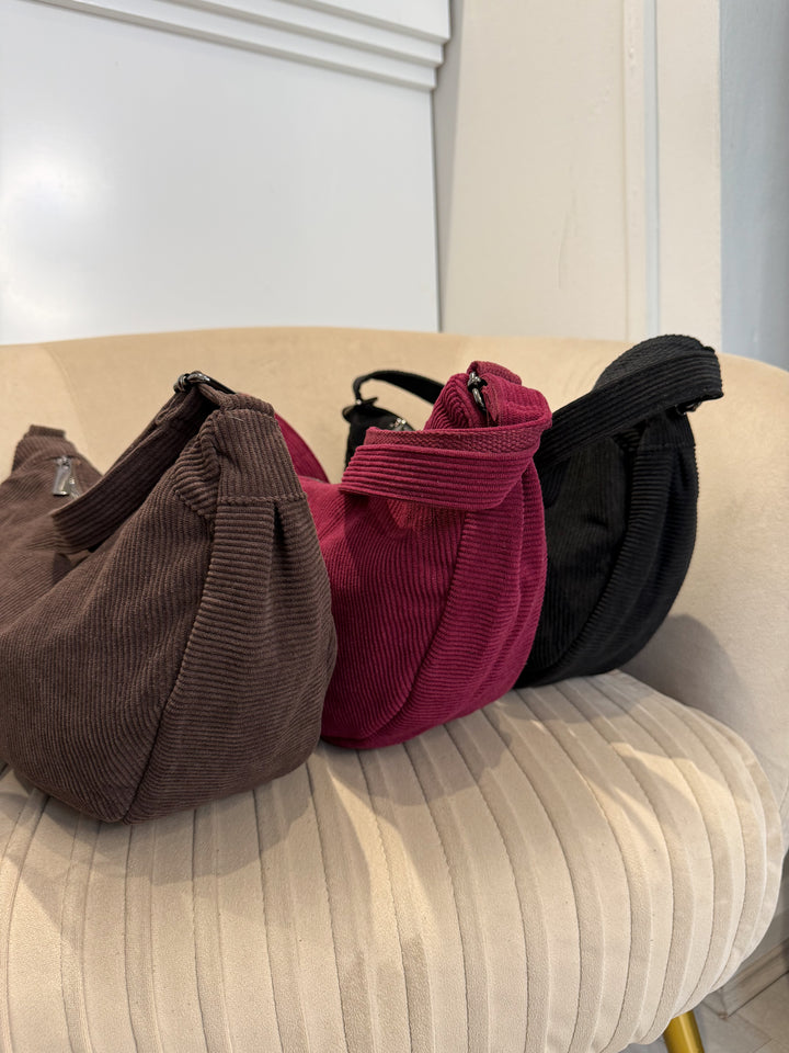 Corduroy Sling Bag