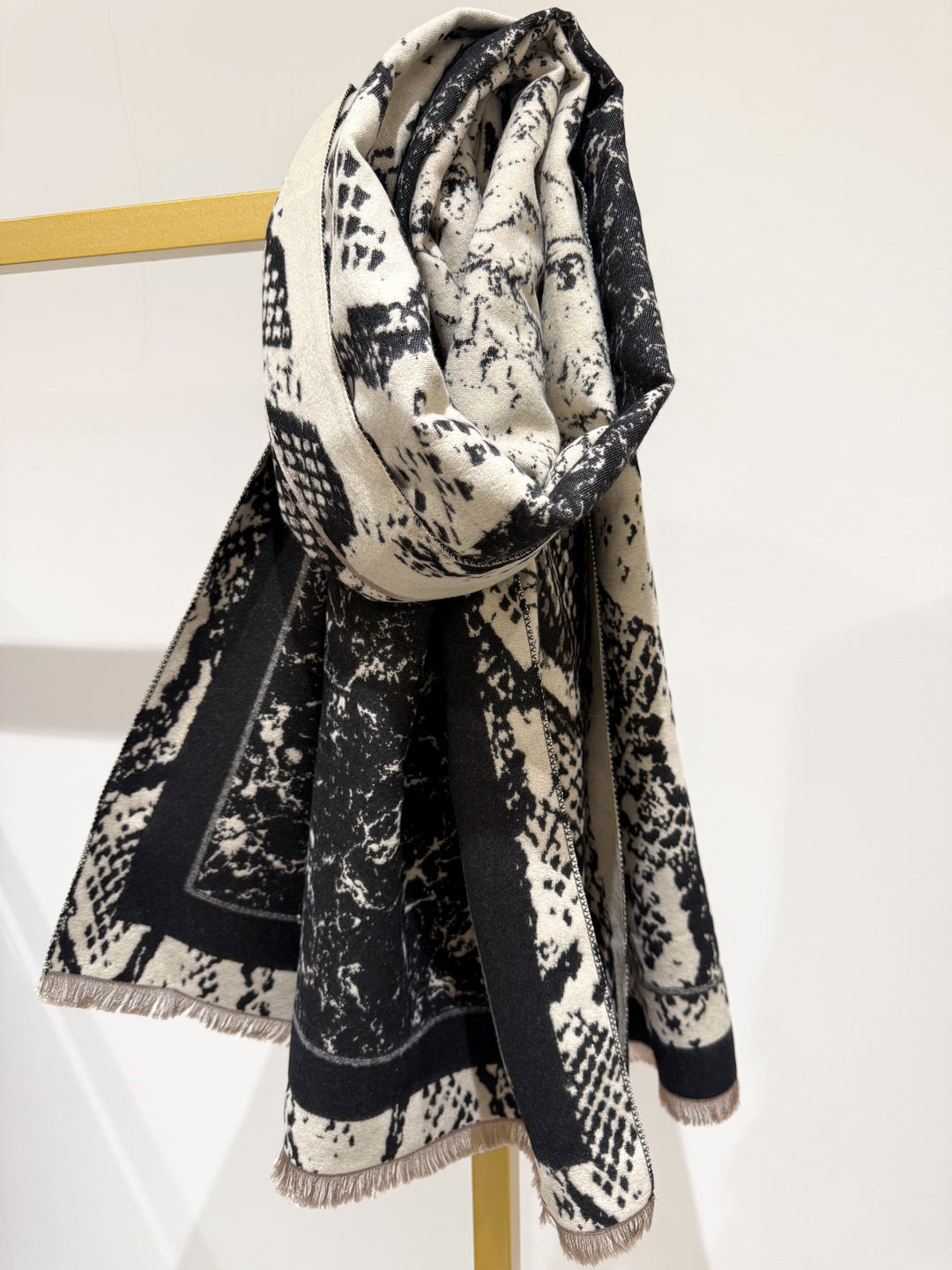 Snake Print Scarf