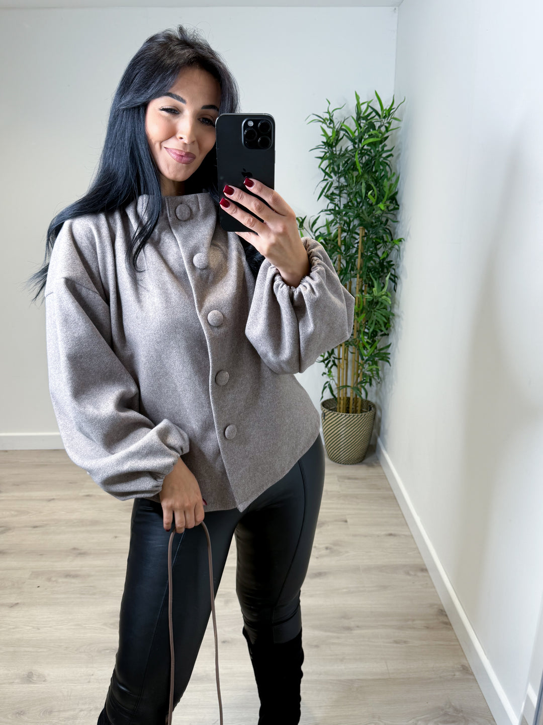Tilly Jacket - Stone