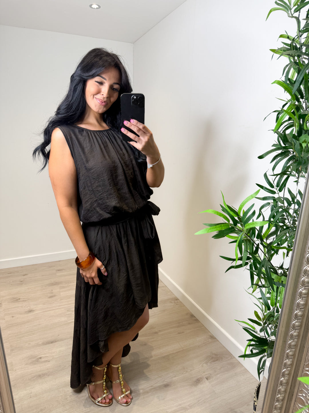 Kayley Dress - Chocolate